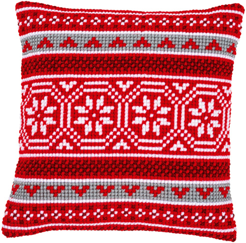 Набор для вышивания подушки Рождественский мотив  VERVACO PN-0147710 смотреть фото