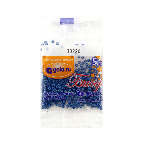 Бисер №10 первой категории 5 г. цвет 33220 в гипермаркете ArtPins.ru смотреть фото Бисер №10 первой категории 5 г. цвет 33220 смотреть фото