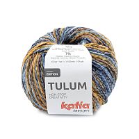 Пряжа Tulum, 39% вискоза, 38% полиэстер, 16% хлопок, 7 % полиамид, 50 г, 100 м