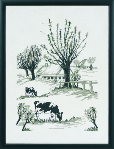 Набор для вышивания Коровы - 70-1109 смотреть фото