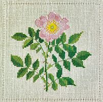 Набор для вышивания Роза  Haandarbejdets Fremme 30-6724