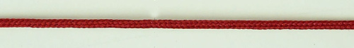 Фото шнур плетеный 2 мм цвет красный цена за бобину 25 м на сайте ArtPins.ru