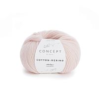 Пряжа Cotton-Merino 70% хлопок 30% мериносовая шерсть 50 г 105 м KATIA 929.103