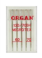 Иглы микротекс №60 (3) 70 (2) 5 шт Organ
