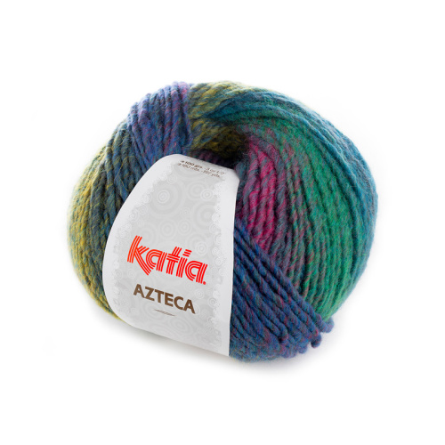 Пряжа Azteca 53% шерсть 47% акрил 100 гр 180 м Katia 493.7864 фото Пряжа Azteca 53% шерсть 47% акрил 100 гр 180 м Katia 493.7864 фото