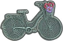 Термоаппликация Велосипед с цветами HKM 38937