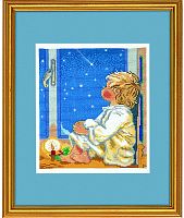 Набор для вышивания Мальчик и звезды 14-059 Eva Rosenstand