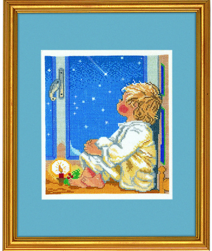 Набор для вышивания Мальчик и звезды 14-059 Eva Rosenstand смотреть фото