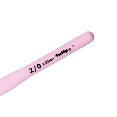 Крючок для вязания с ручкой ETIMO Rose 2 мм Tulip TER-03e фото 4