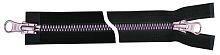 Молния Metalux, двухзамковая, фиолетовая, тип5 (65см) 580 purple 65