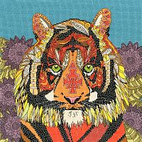 Набор для вышивания Jewelled Tiger Bothy Threads XSTU3