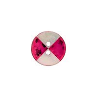 Пуговица с 2 отверстиями размер 20 мм,перламутр розовый Union Knopf by Prym U0453838020005201-15