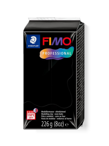 Полимерная глина FIMO Professional 454 г цвет черный Fimo 8042-9 фото