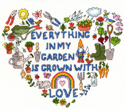 Набор для вышивания Heart of the Garden (Сердце сада) смотреть фото