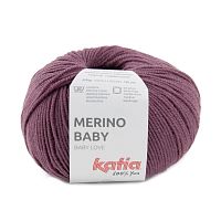 Пряжа Merino Baby 100% мериносовая шерсть 50 г 165 м KATIA 512.78