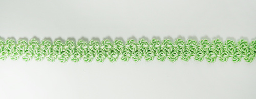 Фото тесьма декоративная тип шанель цвет зеленый 12 мм pega 844120512 на сайте ArtPins.ru