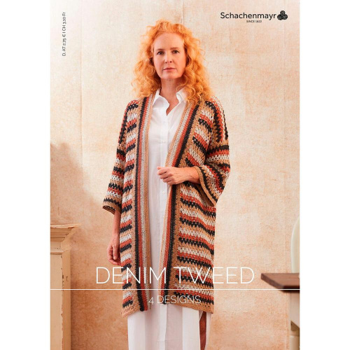 Буклет Schachenmayr Denim Tweed 4 модели на немецком языке MEZ 9839953-00001