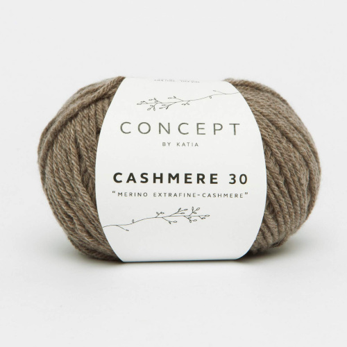 Пряжа Cashmere 30 70% шерсть 30% кашемир 25 г 94 м KATIA 979.202 фото