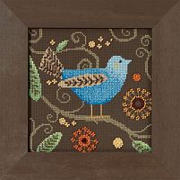 Набор для вышивания бисером Синяя птица Mill Hill DM301811