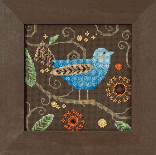 Набор для вышивания бисером Синяя птица Mill Hill DM301811 смотреть фото