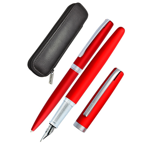 Купить набор для ручек online eleganza в чехле цвет красный 34644 фото