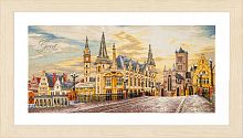 Набор для вышивания Cityview of Ghent  LANARTE PN-0205236