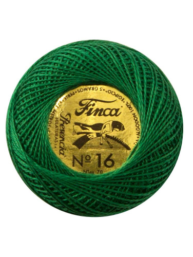 Мулине Finca Perle Жемчужное №16 однотонный цвет 4368 смотреть фото