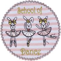 Термоаппликация Школа танцев кроликов  HKM 42555