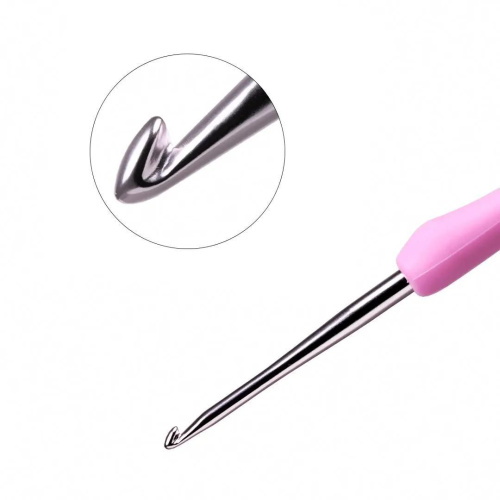 Крючок для вязания с ручкой ETIMO Rose 2.5 мм Tulip TER-05e фото 3