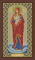 икона Божией Матери Валаамская набор для вышивания бисером Galla Collection И061