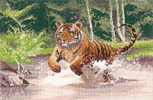 Набор для вышивания Тигр HERITAGE PGTI1009E