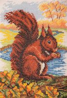 Набор для вышивания Anchor Red Squirrel 23*16 см MEZ AK137
