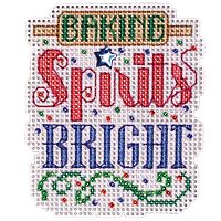 Набор для вышивания "Baking Spirits Bright"