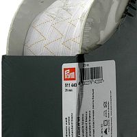Эластичная лента-широкая резинка 25 м 20 мм белая Prym 911440