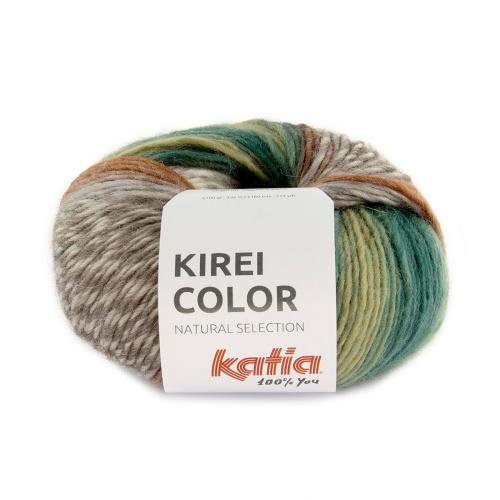 Пряжа Kirei Color 100% шерсть 100 г 160 м KATIA 1262.303 фото