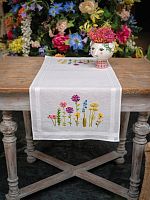 Набор для вышивания дорожки Весенние цветы  VERVACO PN-0200850