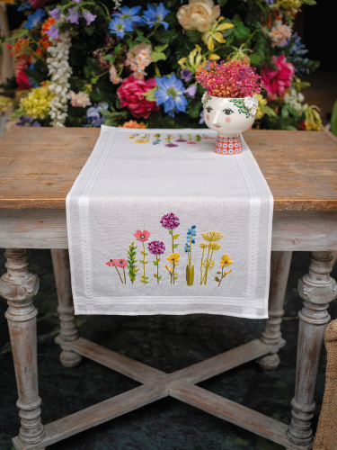 Набор для вышивания дорожки Весенние цветы  VERVACO PN-0200850 смотреть фото