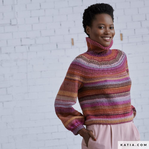 Купить журнал с моделями по пряже katia concept multicolor №1 6292 фото 7