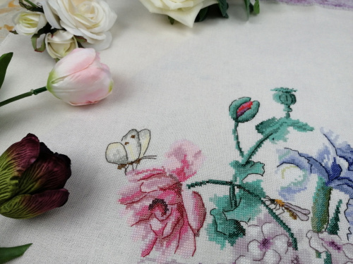 Набор для вышивания Великолепие цветов  Марья Искусница 06.002.77 смотреть фото фото 4