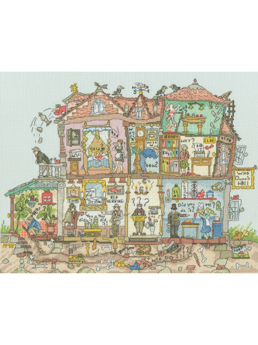 Набор для вышивания Cut Thru' Who Dunnit  Bothy Threads XCT45 смотреть фото