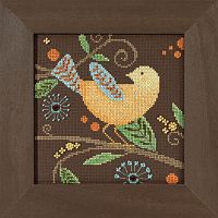 Набор для вышивания бисером Желтая птица Mill Hill DM301812