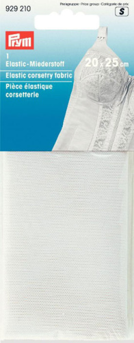 Эластичный материал для корсажа 20 x 25 см белый Prym 929210