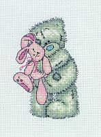 Набор для вышивания Anchor Pink Rabbit 11*8 см MEZ TT38