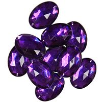 Набор декоративных элементов Favorite Findings Пурпурные овалы 550001380