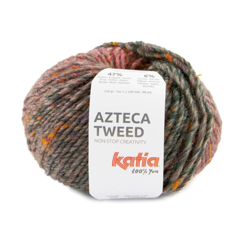 Пряжа Azteca Tweed 47% шерсть 47% акрил 6% вискоза 50 г 90 м KATIA 1309.300 фото
