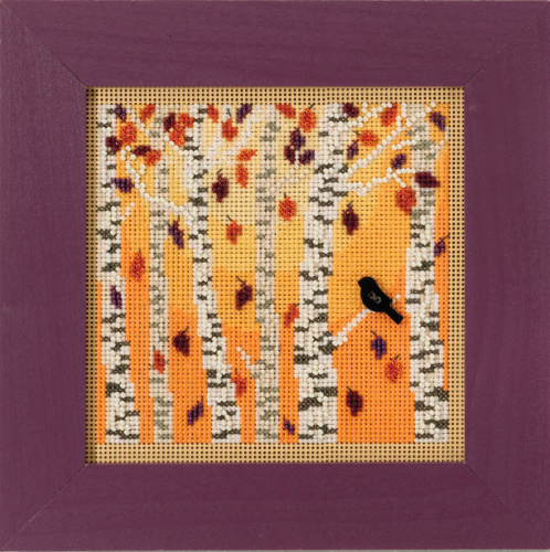 Набор для вышивания бисером Осенний лес Mill Hill MH141823 смотреть фото