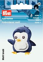 Термоаппликация Пингвин 44*42 мм синий 925549