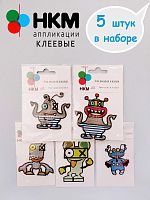 Набор термоапликаций HKM (набор из 5 штук) "Абракадабрики" 