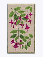 Набор для вышивания футляра для очков Spectacle case Fuchsia printed  Фуксия 9 х 16.5 см le boheur des dames 3011