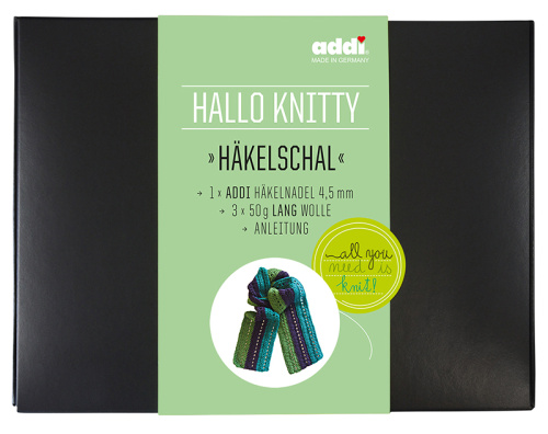 Купить Набор для вязания шарфа Hello Knitty Haekelschal ADDI 932-2 дешево фото 2